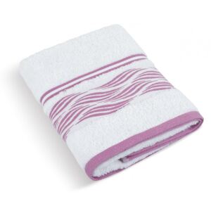 Froté ručník 50x100 cm - Vlnka bílá