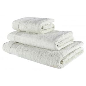 EMI Sada 3 kusů bavlněných osušek a ručníku Amos zelená 50x90,70x140,90x165