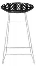 Smatrik stool černá / chromová Kartell