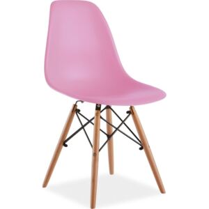 Jídelní židle ENZO růžová