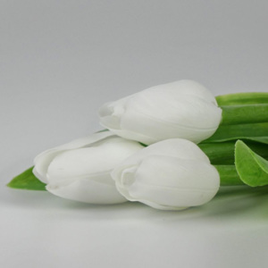 Francouzský umělý tulipán č. 09 – bílý