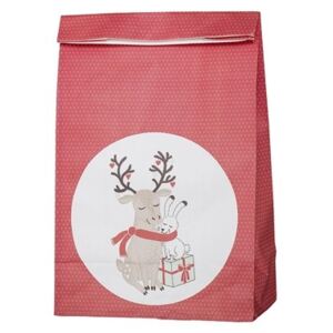Vánoční papírový sáček Deer