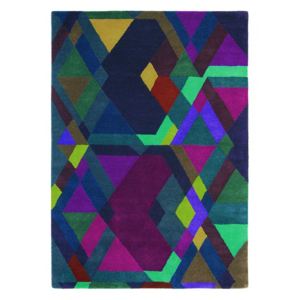 Moderní kusový koberec Ted Baker Mosaic 57607 deep purple - 140x200 cm - Brink&Campman