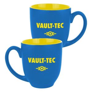 Fallout hrnek - žluté Vault-Tec Logo
