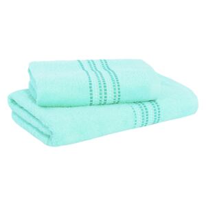 Set ručníku a osušky KYPR světle tyrkysový