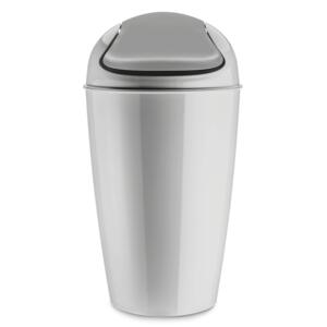 DEL XL odpadkový koš s poklopem KOZIOL (barva-světle šedá)