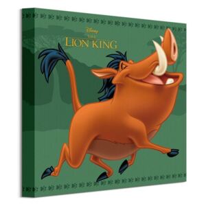 Obraz na plátně Disney Lví král Pumba 30x30cm WDC91625
