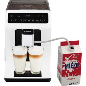 Automatický kávovar Krups Evidence EA890110 plast bílá