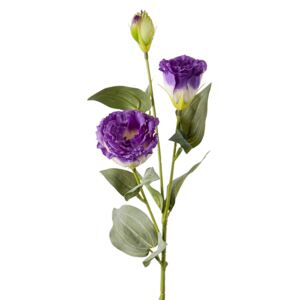 Animadecor Umělá květina - Eustoma jícnovka fialová 65cm