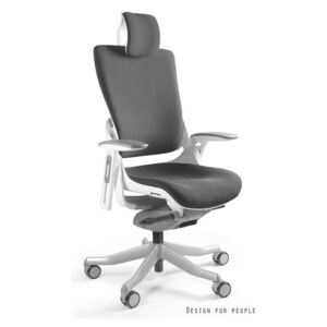 Kancelářská židle Wanda II - tkanina bílý podklad černá - Skladem na SK (RAM)