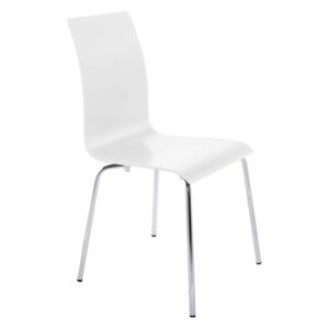 Moderní židle Vogel bílá