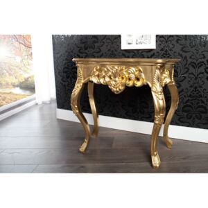 Luxusní toaletní stolek Veneto II zlatý