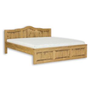 Masivní postel 90x200cm ACC 04 - K16 antická bílá