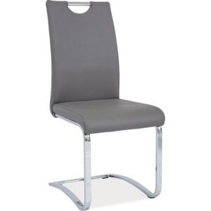 Casarredo Jídelní čalouněná židle H-790 šedá