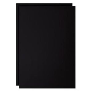 Černá popisovatelná fólie, 2 ks, 50 x 70 cm