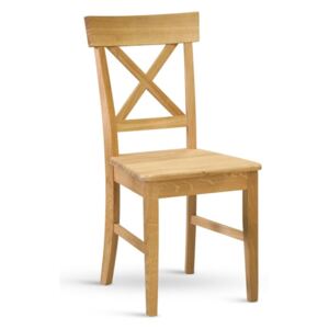 Židle OAK M894 dub (masivní sedák)