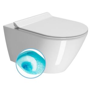 GSI - KUBE X WC závěsné, splachování SWIRLFLUSH, 55x36 cm (941511)