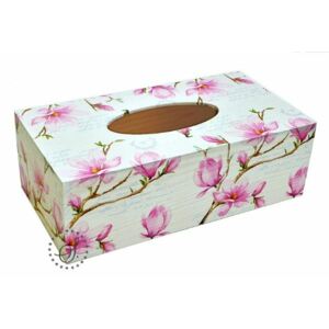Box na kapesníky - magnolie