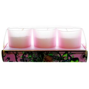 DEKORACEASTYL Vonné votivní svíčky Pink Chinoiserie 636457