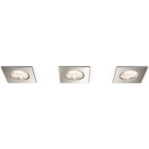LED podhledové bodové osvětlení do sprchy DREAMINES, set 3ks, hranaté Philips DREAMINES 5900711P0