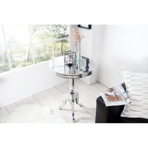 Odkládací stolek JARDIN ROUND SILVER II Nábytek | Obývací pokoj | Odkládací stolky