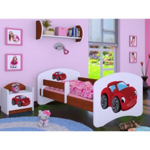 Dětská postel bez šuplíku 160x80cm RED CAR - kalvados