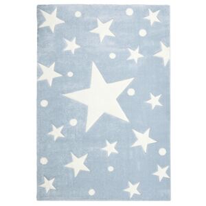 Dětský koberec STARS modrá/bílá 160x230 cm
