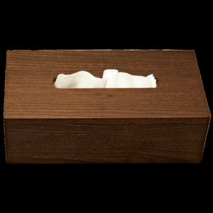 Dřevěný box na papírové kapesníky Walther Decor