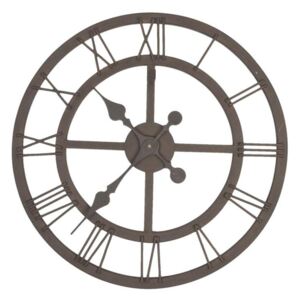 Kovové nástěnné hodiny 50 cm (Clayre & Eef)