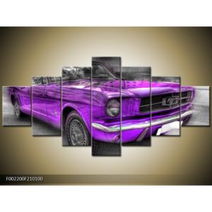 Obraz fialového auta (F002200F210100)