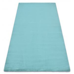 Kusový koberec shaggy BUNNY Aqua modrý Rozměr: 160x220 cm
