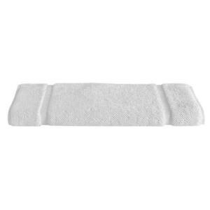 Koupelnová předložka NODE 50x90 cm Bílá, 1400 gr / m², Česaná prémiová bavlna 100% RICH SOFT