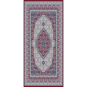 Vopi | Kusový koberec Silkway W2308 red - 80 x 300 cm