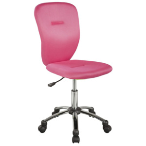 Kancelářská židle růžové barvy KN378