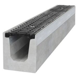 Gutta betonový žlab C250 s litinovou mříží H160 330 x 145 x 160 mm