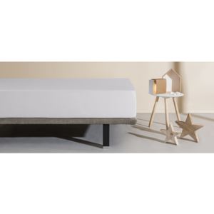 Velfont Aura prostěradlo a matracový chránič 90x220 cm - světle šedá