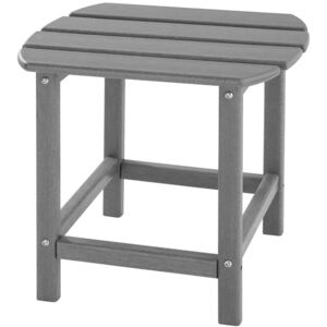 Tectake 403796 odkládací stolek - šedá