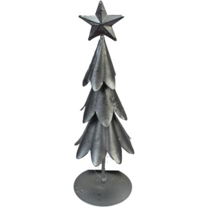 Dekorační kovový stromeček, K0051