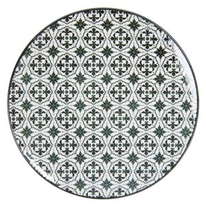 Černý jídelní talíř Blackor - Ø 26 cm