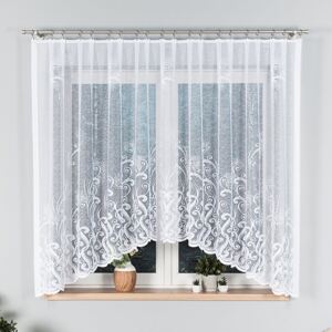 Dekorační oblouková krátká záclona WANDA 160 bílá 300x160 cm MyBestHome
