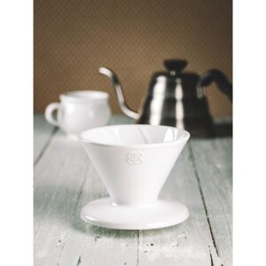 Keramika Vanya Dripper - překapávač na kávu - bílý