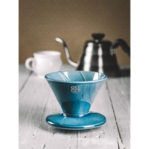 Keramika Vanya Dripper - překapávač na kávu - modrý