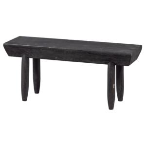 BePureHome Dřevěná lavice STALL černá 801147-Z