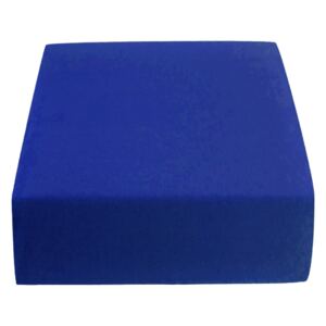 Jersey prostěradlo MICRO tmavě modré 90x200 cm