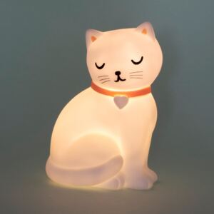 Lampička na baterie Sass & Belle kočka 10x15 cm