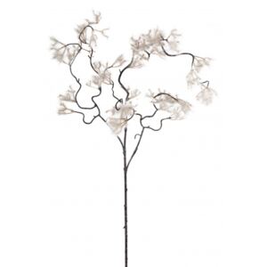 Animadecor Umělá květina - Zimní větev s chmýřím