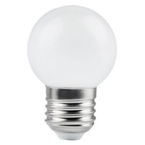 LED žárovka E27 G45 1W 80lm teplá bílá