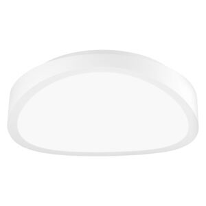 Bílé nepravidelné stropní LED svítidlo Onda - Ø 500 x 125 mm, 45 W, bílá