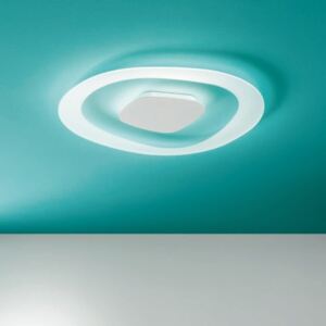Stropní LED svítidlo Antigua organického tvaru - 605 x 608 mm, 38 W, bílá
