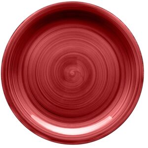 Jídelní plochý talíř 27 cm Bel Tempo Barva: Červená
